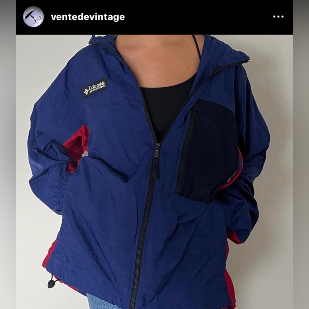 VTG Columbia windbreaker